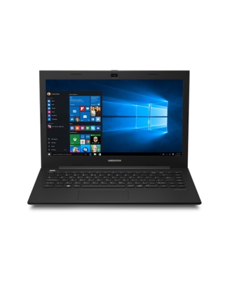 PORTATIL MEDION /MD60915/30023786/S4219/ 14" FHD/ CEL N3060 DC 2,48GHZ/ 4GB/ 64GBSSD/ W10/ BLACK - Imagen 1