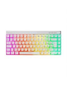 Mars Gaming teclado gaming MKCLOUDWBRES White br. - Imagen 1