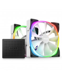 NZXT Aer RGB 2 Carcasa del ordenador Enfriador 14 cm Blanco 2 pieza(s)