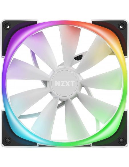 NZXT Aer RGB 2 Carcasa del ordenador Enfriador 14 cm Blanco 1 pieza(s)