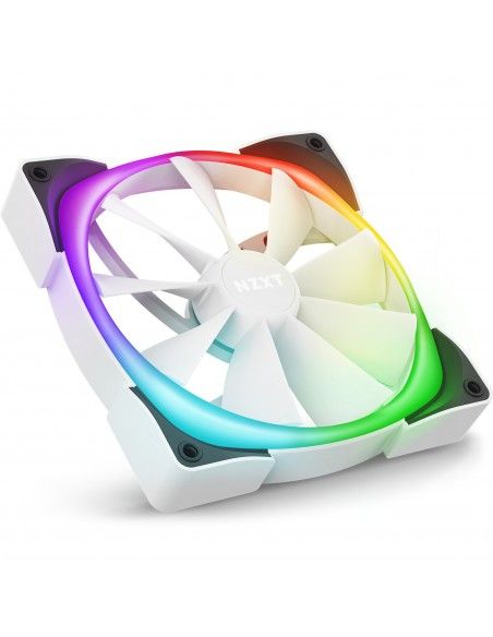 NZXT Aer RGB 2 Carcasa del ordenador Enfriador 14 cm Blanco 1 pieza(s)