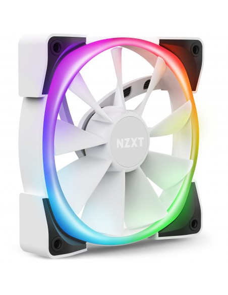 NZXT Aer RGB 2 Carcasa del ordenador Enfriador 12 cm Blanco 1 pieza(s)