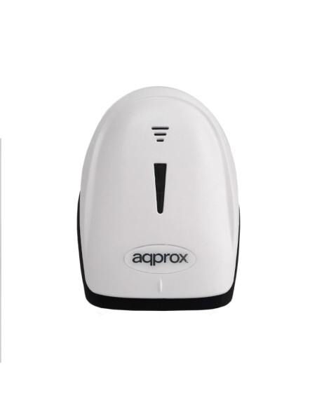 Approx appLS09WH Lector de códigos de barras portátil 1D 2D CMOS Blanco
