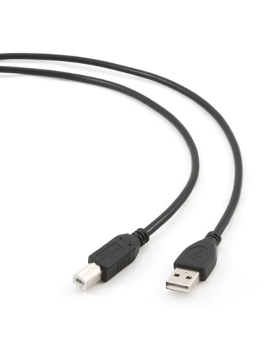 Gembird 4.5m USB 2.0 A B M cable USB 4,5 m USB A USB B Negro