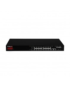 Edimax GS-5216PLC switch Gigabit Ethernet (10 100 1000) Energía sobre Ethernet (PoE) Negro