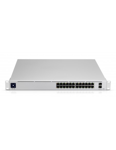 Ubiquiti Networks UniFi Pro 24-Port PoE Gestionado L2 L3 Gigabit Ethernet (10 100 1000) Energía sobre Ethernet (PoE) 1U Plata