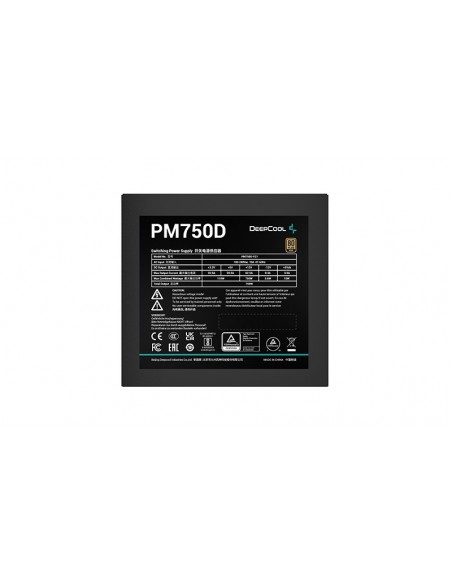 DeepCool PM750D unidad de fuente de alimentación 750 W 20+4 pin ATX ATX Negro