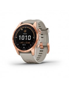 Garmin fenix 7S Solar 3,05 cm (1.2") 42 mm MIP Oro rosa GPS (satélite)