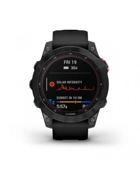 Garmin fenix 7 Solar 3,3 cm (1.3") 47 mm MIP Gris GPS (satélite)