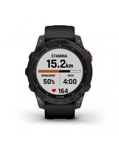 Garmin fenix 7 Solar 3,3 cm (1.3") 47 mm MIP Gris GPS (satélite)