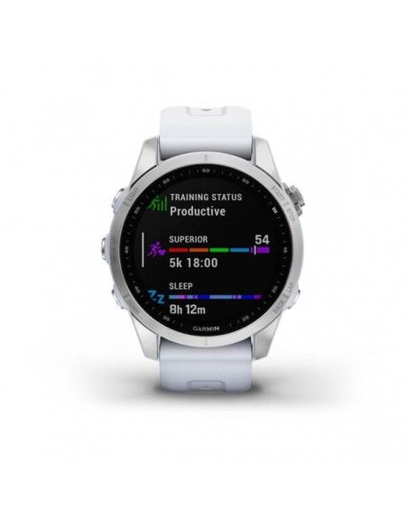 Garmin fenix 7S 3,05 cm (1.2") 42 mm MIP Plata GPS (satélite)