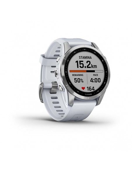 Garmin fenix 7S 3,05 cm (1.2") 42 mm MIP Plata GPS (satélite)