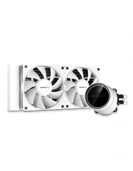 DeepCool CASTLE 240EX A-RGB WH Procesador All-in-one liquid cooler 12 cm Blanco