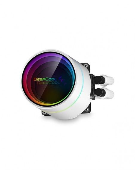DeepCool CASTLE 240EX A-RGB WH Procesador All-in-one liquid cooler 12 cm Blanco