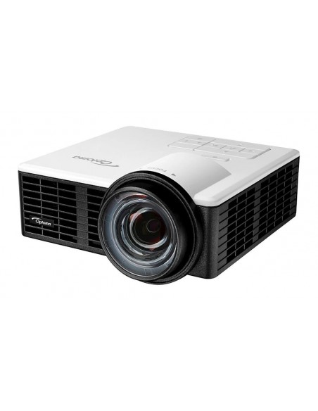 Optoma ML1050ST videoproyector Proyector de corto alcance 1000 lúmenes ANSI DLP WXGA (1280x720) 3D Negro