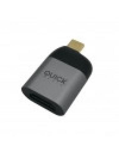 QUICKMEDIA ADAPTADOR USB TYPE C A HDMI - Imagen 1