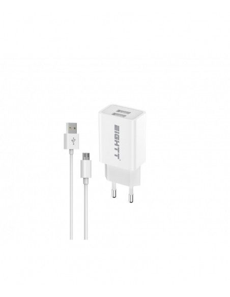 Eightt ECW-M cargador de dispositivo móvil Blanco Interior