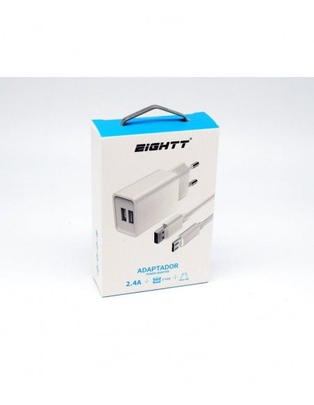 Eightt ECW-M cargador de dispositivo móvil Blanco Interior