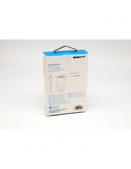 Eightt ECW-M cargador de dispositivo móvil Blanco Interior