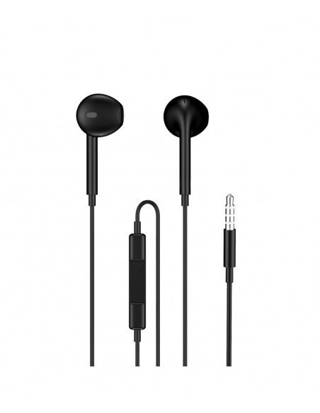 Eightt EAUR-APB auricular y casco Auriculares Alámbrico Dentro de oído Llamadas Música Negro