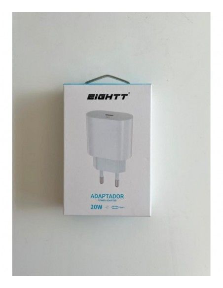 Eightt ECW-20W cargador de dispositivo móvil Blanco Interior