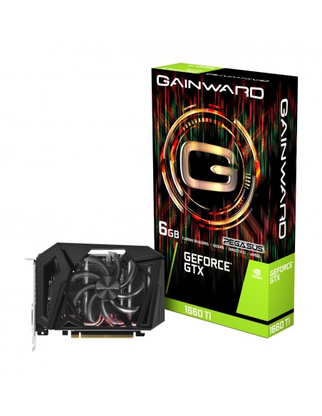 Gainward 426018336-4375 tarjeta gráfica NVIDIA GeForce GTX 1660 Ti 6 GB GDDR6