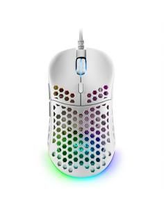 Mars Gaming Raton Gaming ligero RGB blanco - Imagen 1
