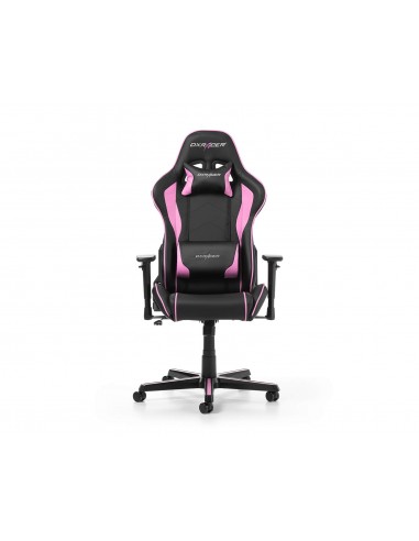 DXRacer FORMULA F08-NP Silla para videojuegos de PC Asiento acolchado Negro, Rosa