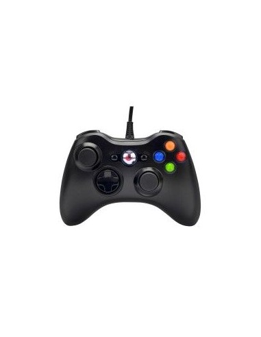 RAMPAGE 22374 mando y volante Negro USB Gamepad PC, Xbox 360