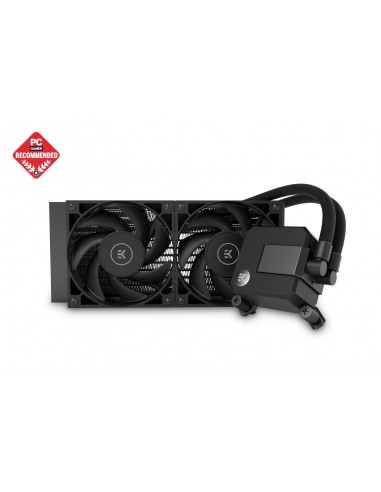 EK Water Blocks EK-AIO Basic 240 Procesador Kit de refrigeración líquida 12 cm Negro