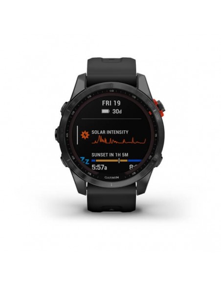 Garmin fenix 7S Solar 3,05 cm (1.2") 42 mm MIP Gris GPS (satélite)