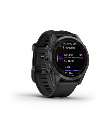 Garmin fenix 7S Solar 3,05 cm (1.2") 42 mm MIP Gris GPS (satélite)