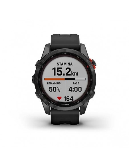 Garmin fenix 7S Solar 3,05 cm (1.2") 42 mm MIP Gris GPS (satélite)