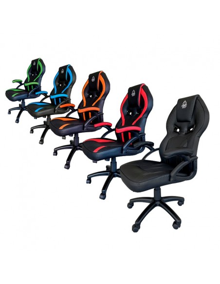KeepOut XS200 Silla para videojuegos universal Asiento acolchado Negro