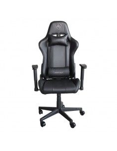 KeepOut XSPRO-RACING Silla para videojuegos universal Asiento acolchado Negro