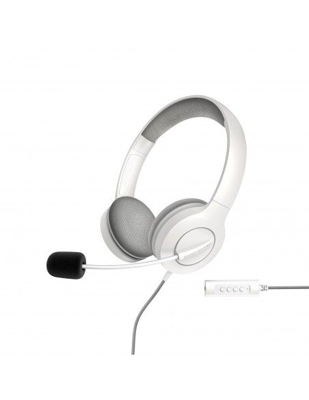 Energy Sistem 452156 auricular y casco Auriculares Alámbrico Diadema Llamadas Música USB tipo A Blanco