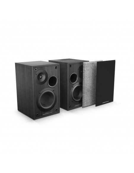 Energy Sistem Studio Monitor 2 Bluetooth De 2 vías Gris, Madera Inalámbrico y alámbrico 50 W