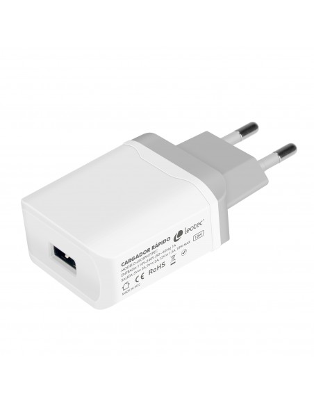 Leotec Cargador USB TypeC 18 W