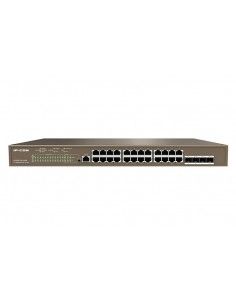 IP-COM Networks G5328P-24-410W switch Gestionado L3 Gigabit Ethernet (10 100 1000) Energía sobre Ethernet (PoE) 1U Negro