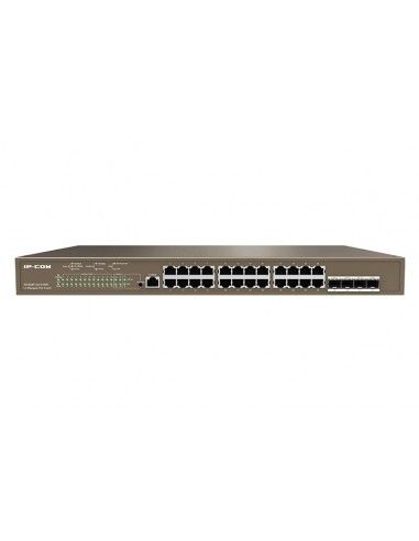 IP-COM Networks G5328P-24-410W switch Gestionado L3 Gigabit Ethernet (10 100 1000) Energía sobre Ethernet (PoE) 1U Negro