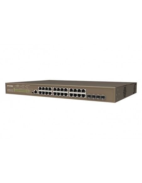 IP-COM Networks G5328P-24-410W switch Gestionado L3 Gigabit Ethernet (10 100 1000) Energía sobre Ethernet (PoE) 1U Negro