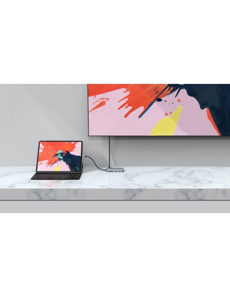 HYPER HD30F USB 2.0 Type-C 5000 Mbit s Plata