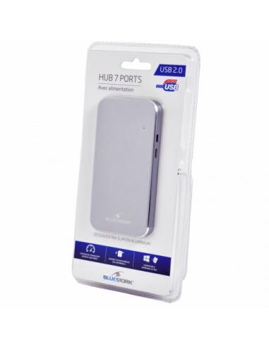 BLUESTORK HUB 3 PUERTOS USB 2.0 + HDMI - Imagen 1