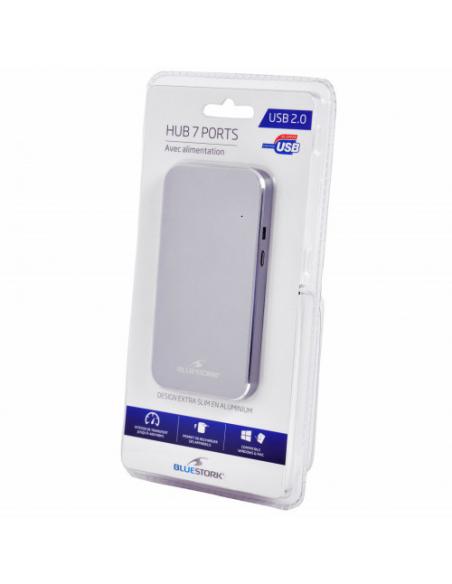 BLUESTORK HUB 3 PUERTOS USB 2.0 + HDMI - Imagen 1