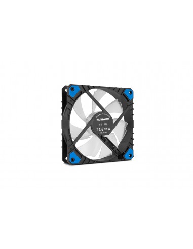 NOX H-FAN PRO LED BLUE Carcasa del ordenador Ventilador 12 cm Negro 1 pieza(s)