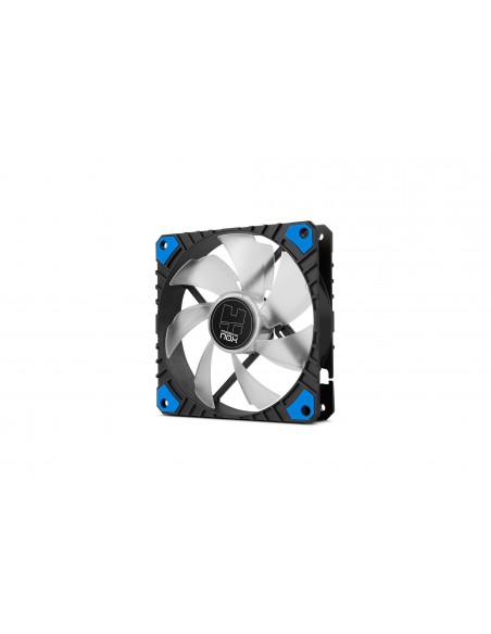 NOX H-FAN PRO LED BLUE Carcasa del ordenador Ventilador 12 cm Negro 1 pieza(s)