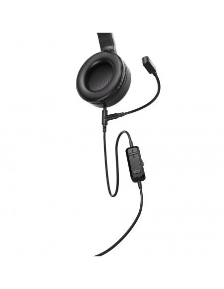 Energy Sistem Headphones Microphone 1 Negro Micrófono de contacto