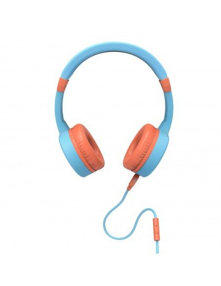 Energy Sistem Lol&Roll Pop Auriculares Alámbrico De mano Música Azul, Naranja
