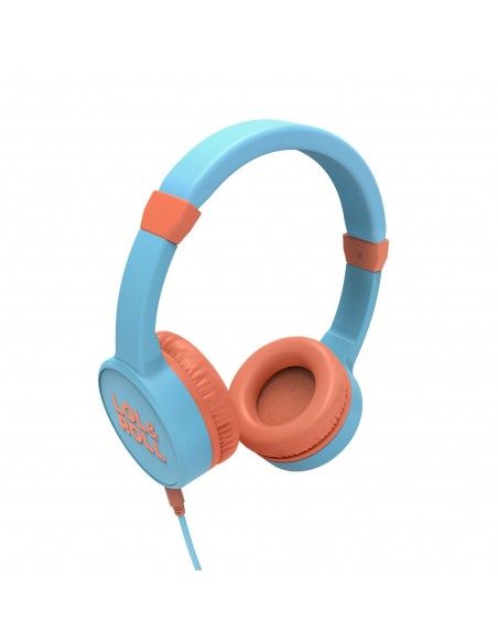 Energy Sistem Lol&Roll Pop Auriculares Alámbrico De mano Música Azul, Naranja