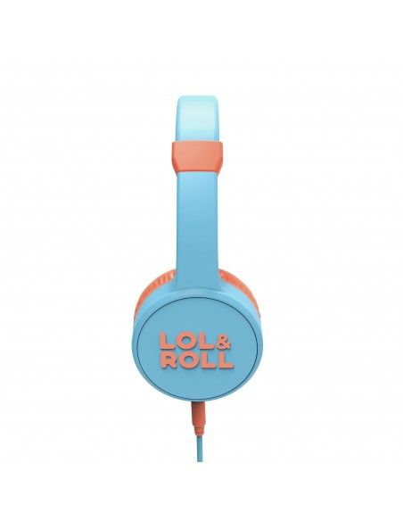 Energy Sistem Lol&Roll Pop Auriculares Alámbrico De mano Música Azul, Naranja